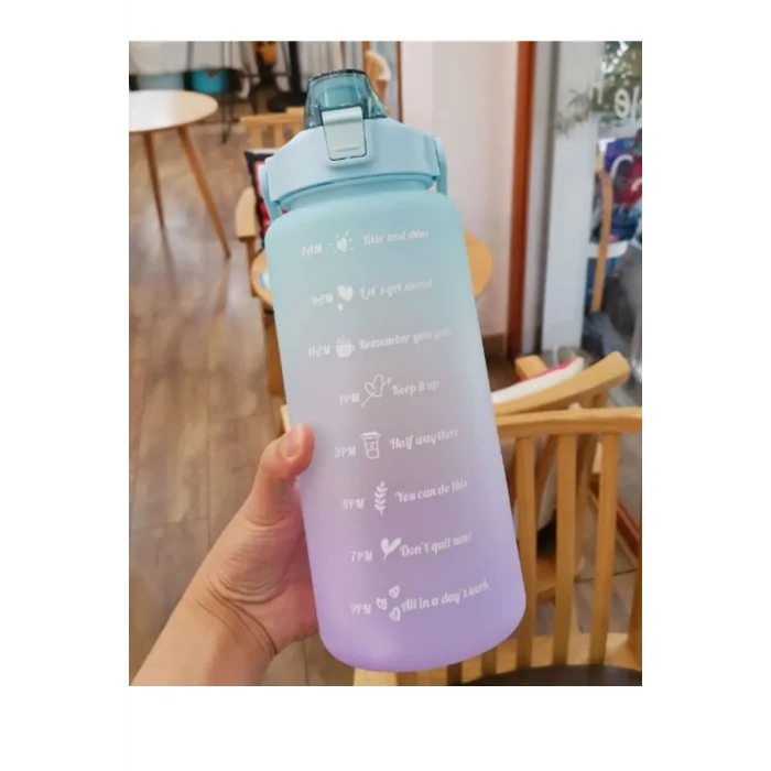 BUĞZ Günlük Motivasyon Su Matarası 2 Litre