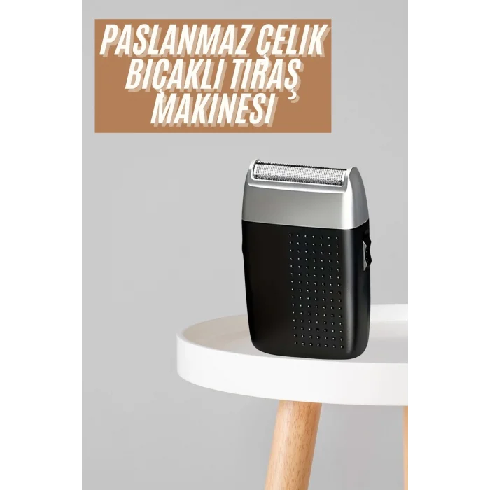 BUĞZ Günlük Sakal Tıraşına Uygun Tıraş Makinesi Elektrikli Şarj Edilebilir