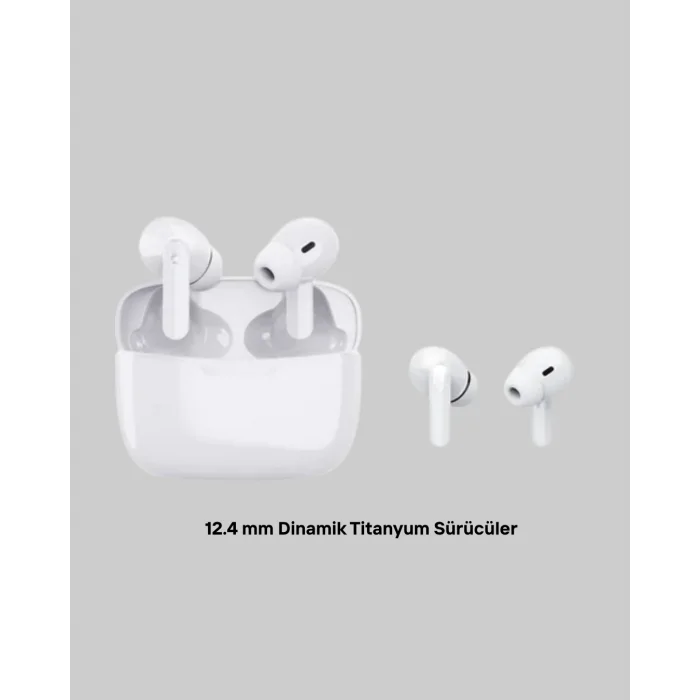 BUĞZ Gürültü Engelleme Özellikli Kablosuz Bluetooth Kulaklık –  Type-C Hızlı Şarj