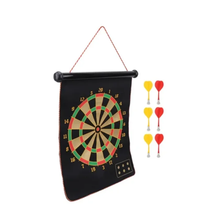 BUĞZ Güvenli Manyetik Dart Seti 6 Dart Oklu Eğlenceli Hedef Oyunu