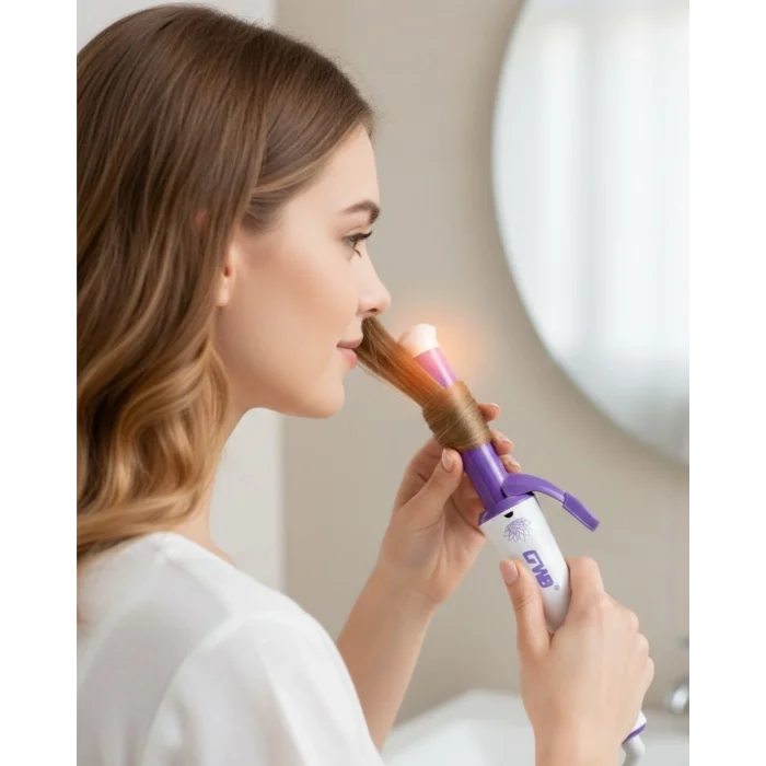 BUĞZ GW Profesyonel Saç Kıvırıcı – 140-210°C Isı Ayarlı, Taşınabilir Tasarım