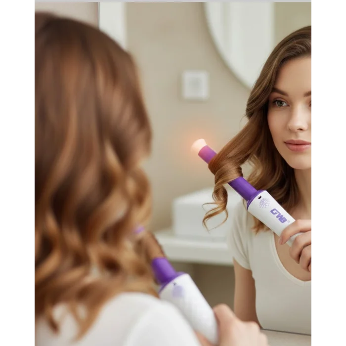 BUĞZ GW Taşınabilir Saç Maşası – Tourmaline Seramik, Negatif İyon Teknolojisi