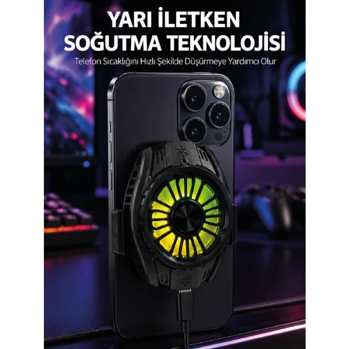 BUĞZ Hafif Tasarımlı Hızlı Soğutma Sağlayan Telefon Soğutucu
