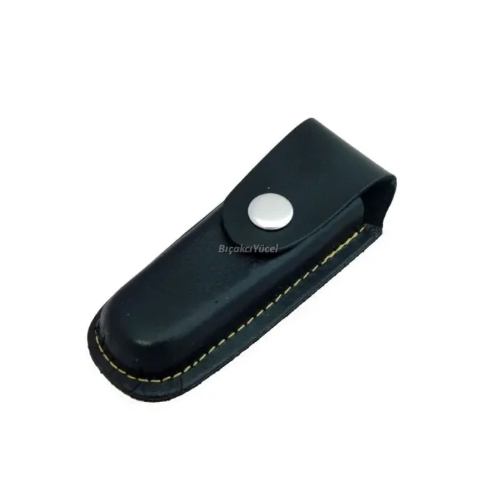  Hakiki Deri Çakı Kılıfı No:0 - 10 cm, Kemerlikli