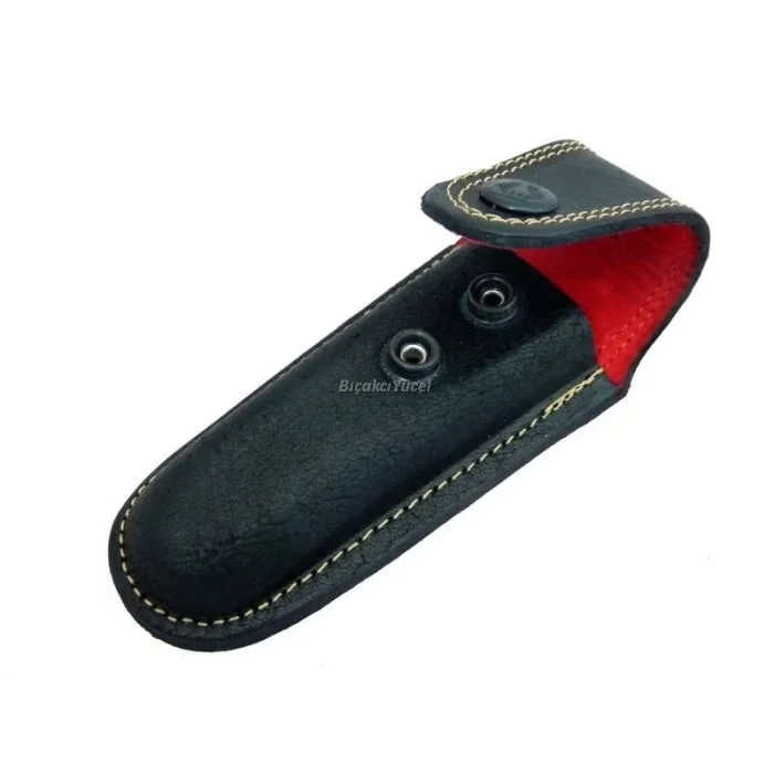 BUĞZ Hakiki Deri Çakı Kılıfı No:3 - 13 Cm, Kemerlikli