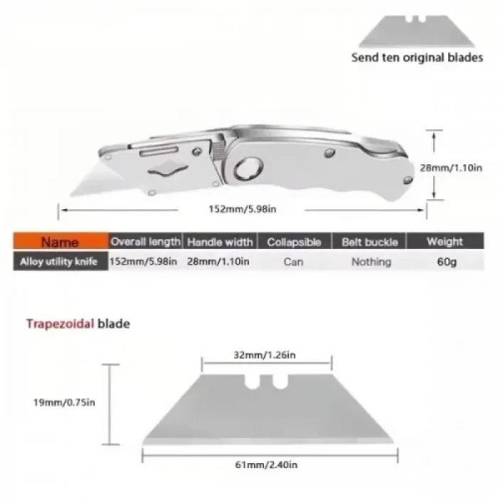  Halı Maket Bıçağı