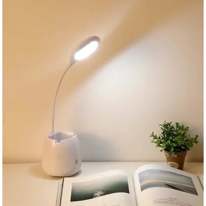 BUĞZ Halka LED USB Şarjlı Masa Lambası