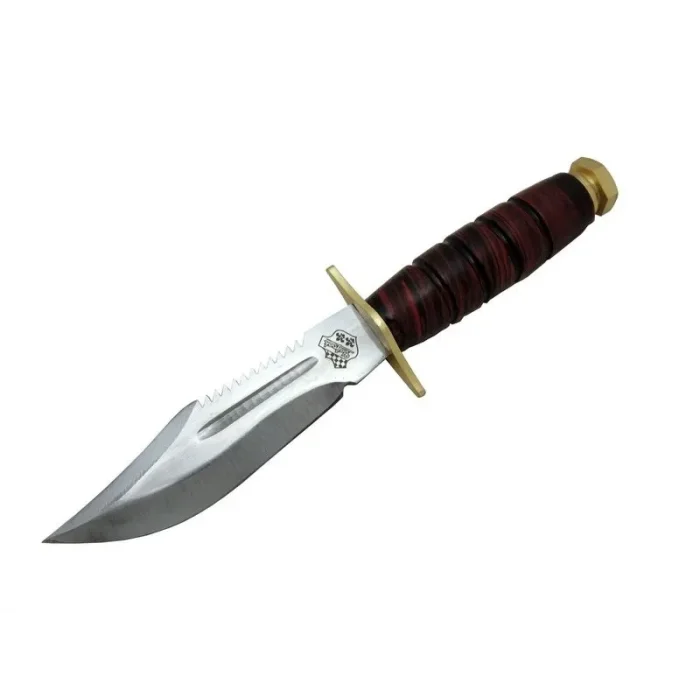  Halmak Metalik T.C. Komando Outdoor Bıçağı 25 cm - Kılıflı