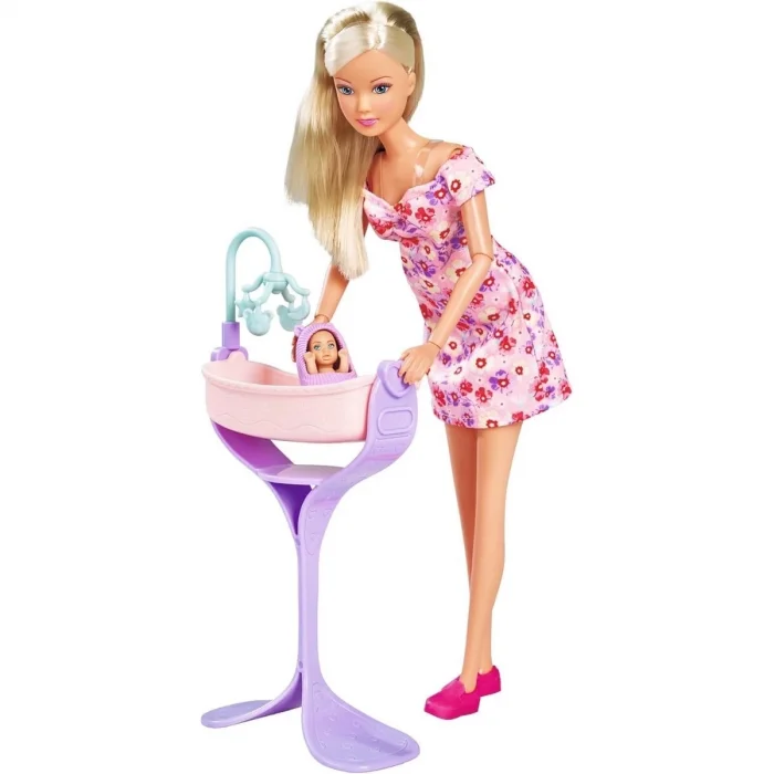 BUĞZ Hamile Steffi Karnı Büyüyen Bebek 29 cm SMB-105733680