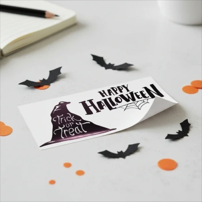 BUĞZ Happy Halloween Temalı Duvar Stickerı
