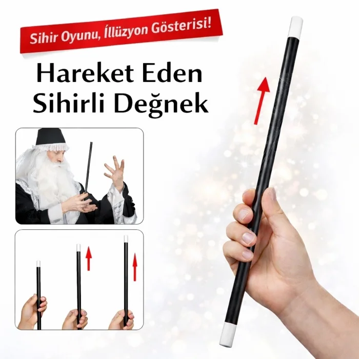 BUĞZ Hareket Eden Sihirli Değnek Çubuk 24 Cm