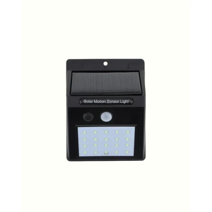 BUĞZ Hareket Sensörlü Solar Lamba | 120° Algılama Açısı, 3-4 Metre Mesafe, Suya Dayanıklı LED