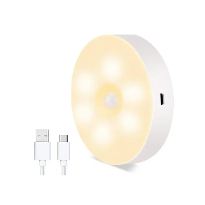 BUĞZ Hareket Sensörlü Usb Şarjlı Led Işık Lamba