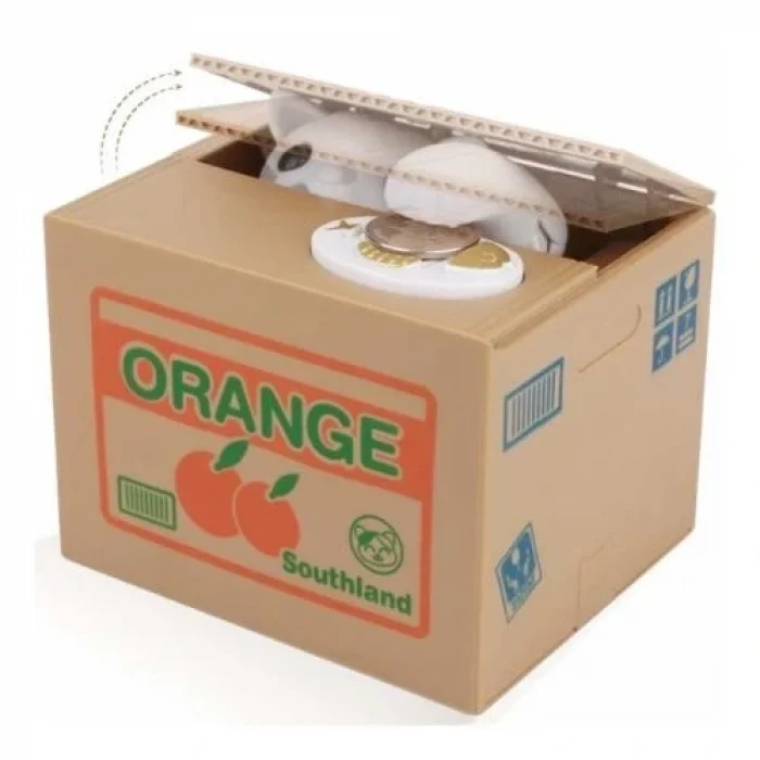 BUĞZ Hareketli Para Çalan Kedi Kumbara