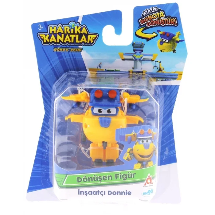  Harika Kanatlar Dönüşen Tekli Figür İnşaatçı Donnie