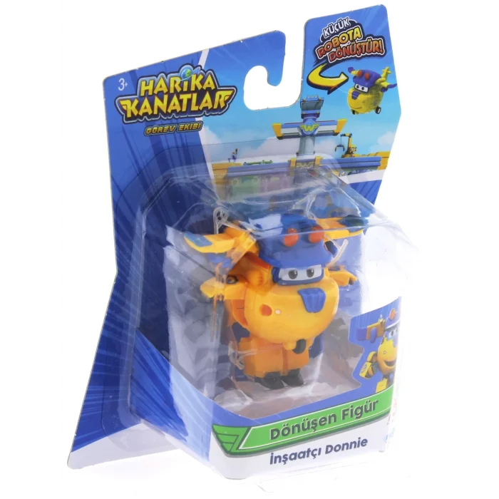  Harika Kanatlar Dönüşen Tekli Figür İnşaatçı Donnie