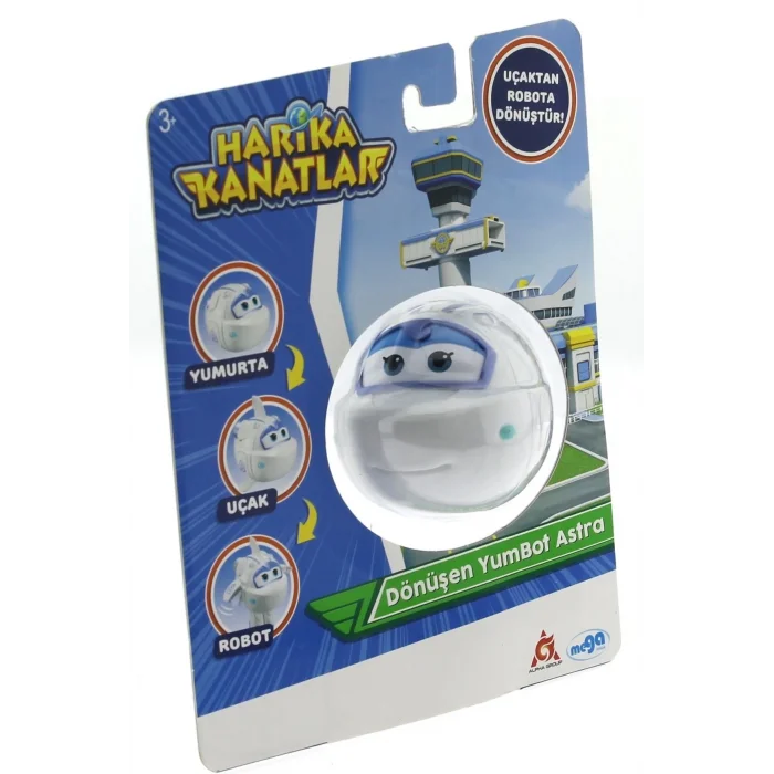  Harika Kanatlar Dönüşen Tekli Figür YumBot Astra