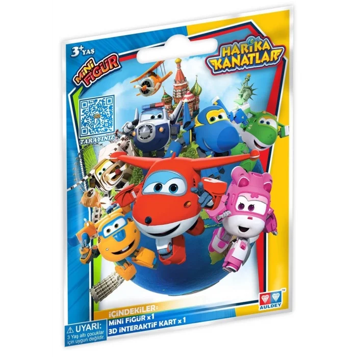  Harika Kanatlar Kartlı Mini Figür Sürpriz Paket