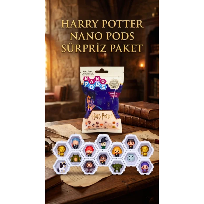 BUĞZ Harry Potter Sürpriz Figür Oyuncak Seti Koleksiyon Parçası