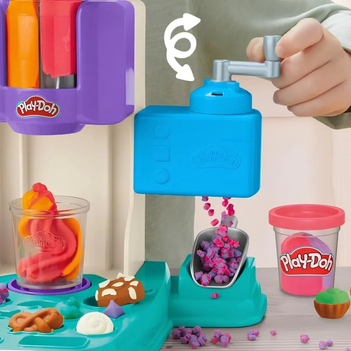 BUĞZ Hasbro Play-Doh Gökkuşağı Girdaplı Dondurma Oyun Seti G0028