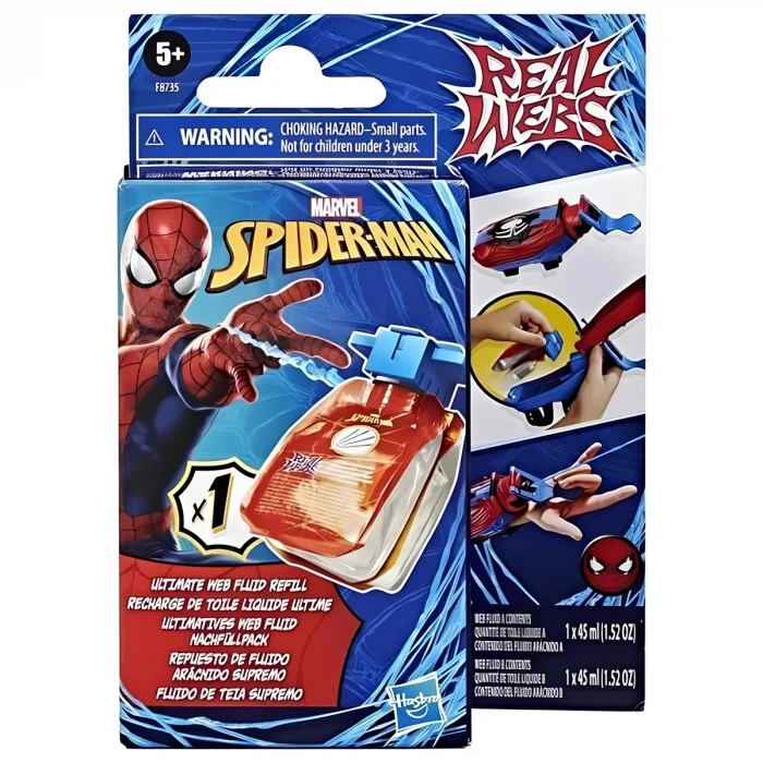BUĞZ Hasbro Spider-Man Ağ Ve Su Fırlatıcı Yedek Paket F8735