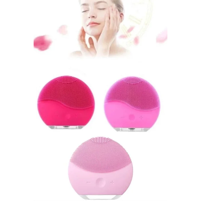  Hassas Ciltlere Özel Titreşimli Yüz Temizleme ve Masaj Aleti