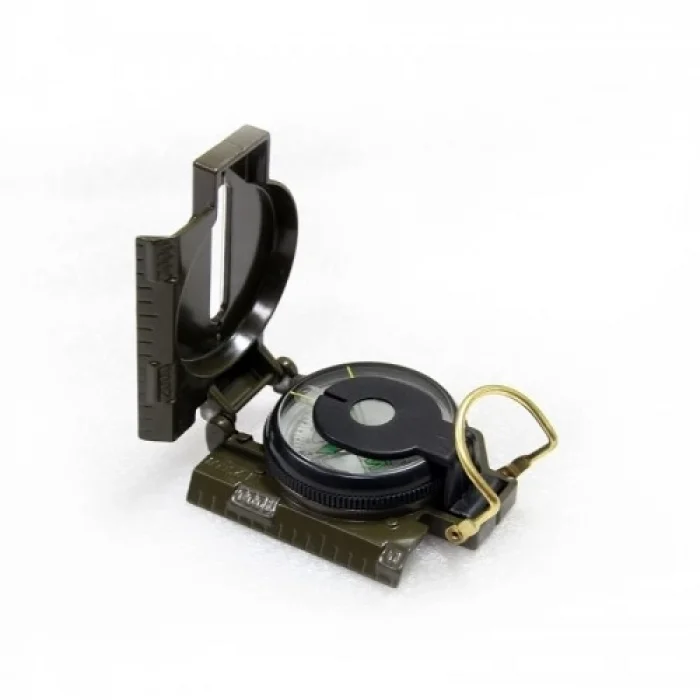  - Hassas Lensatic Pusula, Amerikan Tarzı, Açık Kamp Yürüyüş Survival Için