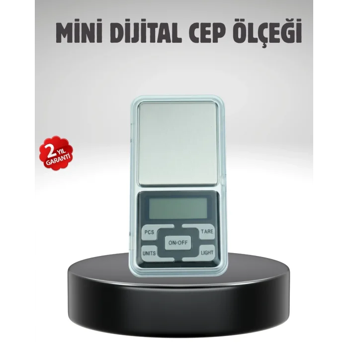 BUĞZ Hassas Tartım İçin Dijital Cep Terazisi Sayma Modlu