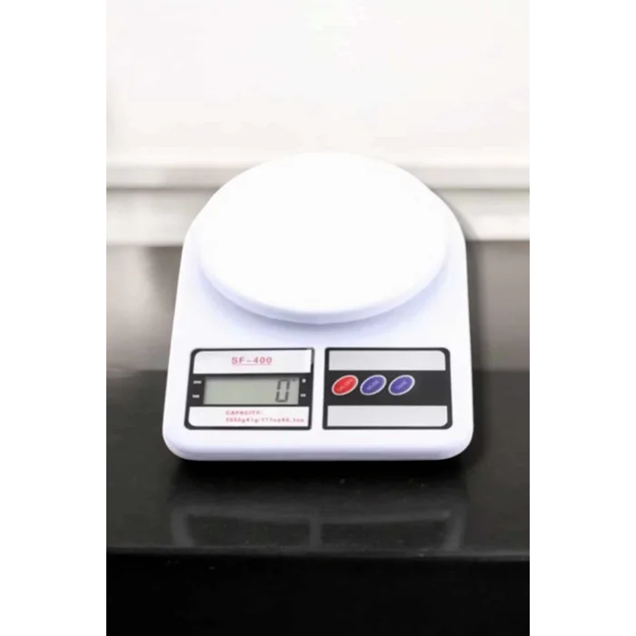 BUĞZ Hassas Terazi 10 kg Kapasiteli, Yüksek Hassasiyetli Dijital Mutfak Tartısı