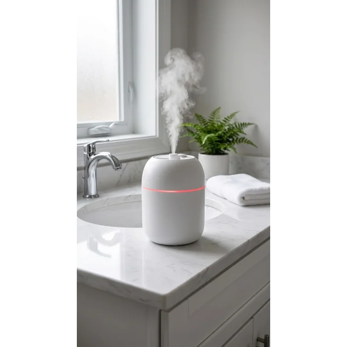 BUĞZ Hava Nemlendirici 220ml Buhar Makinesi, Sessiz Çalışma ve Ayarlanabilir Nem Seviyesi ile Kullanım Alanları