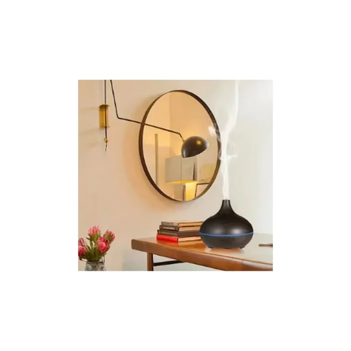 BUĞZ Hava Nemlendirici 7 Led Işıklı Aromatik Oda Kokusu 550 Ml Kahve Aroma Difüzörü Buhar Makinası