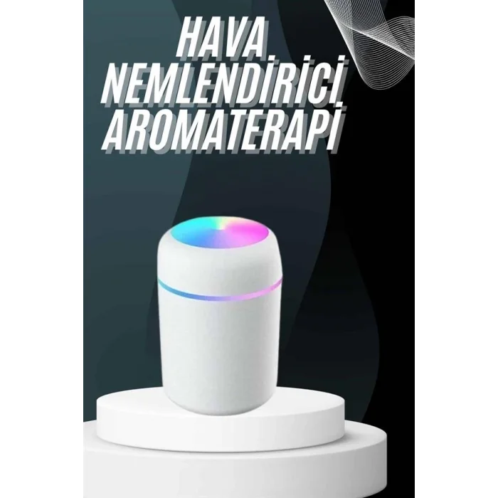 BUĞZ Hava Nemlendirici Buhar Makinesi Led Işıklı USB Dekoratif Nemlendirici