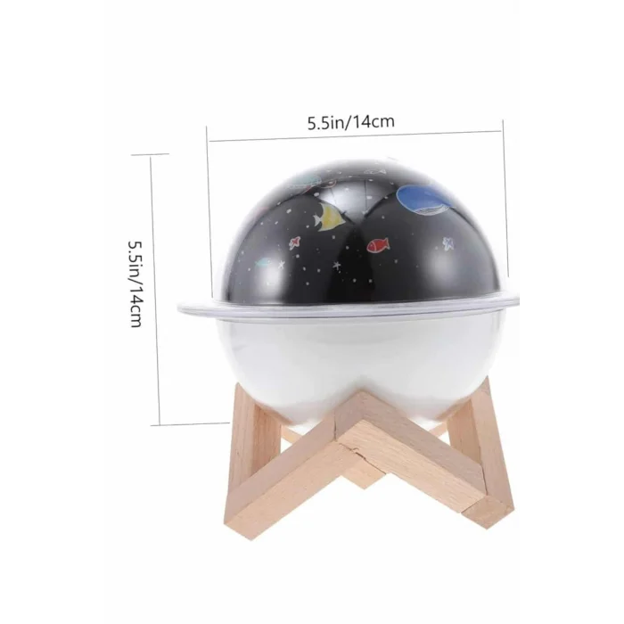 BUĞZ Hava Nemlendirici Led Işıklı Gece Lambası Yıldız Görünümlü Renk Değiştiren - BUĞZ