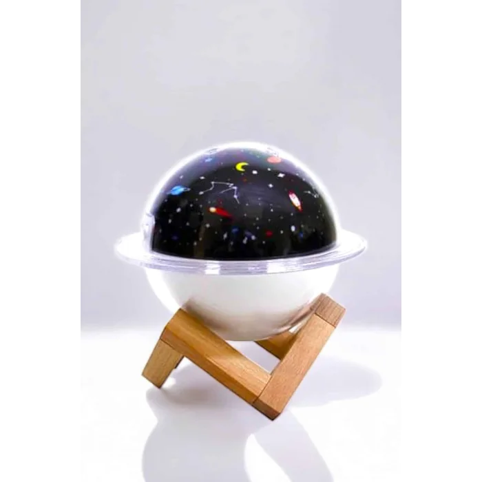 BUĞZ Hava Nemlendirici Masa ve Gece Lambası USB Projeksiyon Aromaterapi