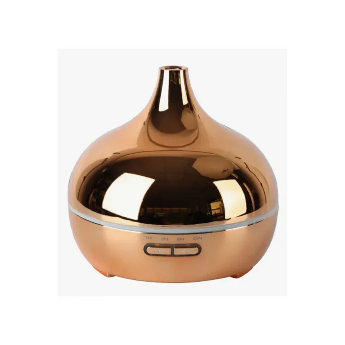 BUĞZ Hava Nemlendirici Parlak Gold Aromatik Oda Kokusu 550 Ml Kahve Aroma Difüzörü Buhar Nemlendırıcı