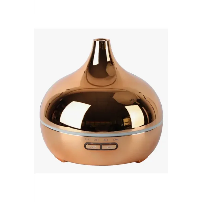 BUĞZ Hava Nemlendirici Parlak Gold Aromatik Oda Kokusu 550 Ml Kahve Aroma Difüzörü Buhar Nemlendırıcı