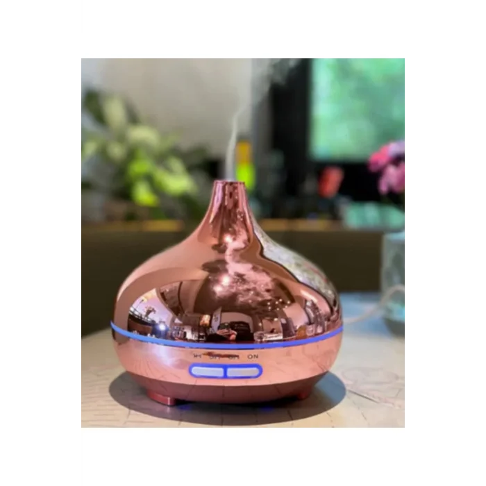 BUĞZ Hava Nemlendirici Parlak Gold Aromatik Oda Kokusu 550 Ml Kahve Aroma Difüzörü Buhar Nemlendırıcı - Lisinya