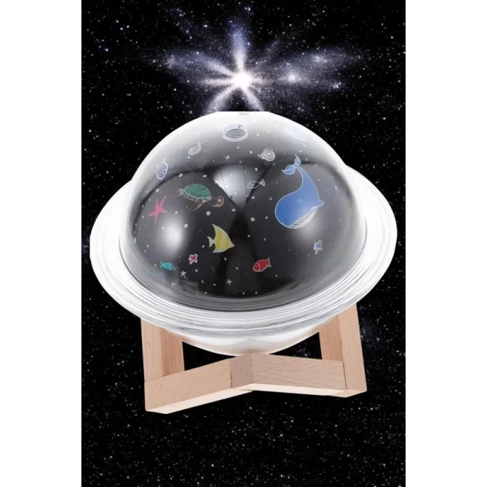 BUĞZ Hava Nemlendirici Projeksiyon Görünümlü USB Bağlantılı Aromaterapi