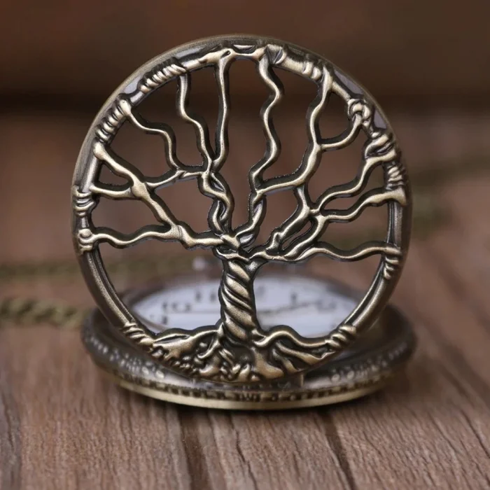 BUĞZ Hayat Ağaçı Tasarımlı Köstekli Saat