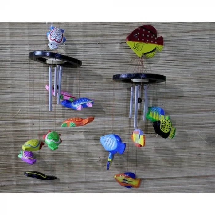  Hayvan Figürlü Rüzgar Çanı Model 1