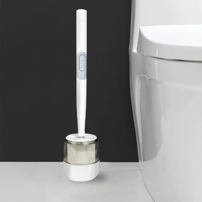 BUĞZ Hazneli Silikon Tuvalet Temizleme Fırçası