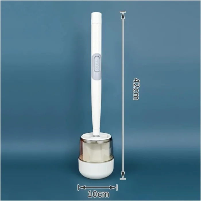 BUĞZ Hazneli Silikon Tuvalet Temizleme Fırçası