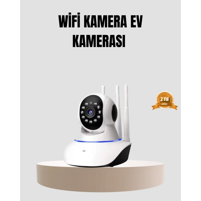 BUĞZ HD IP Kamera – Gece Görüşlü, Hareket Sensörlü, Mobil Takip ve Çift Yönlü Ses