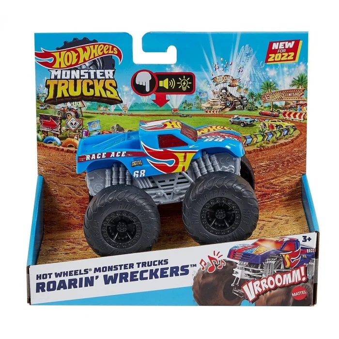  HDX60 Hot Wheels Monster Trucks 1:43 Kükreyen Arabalar