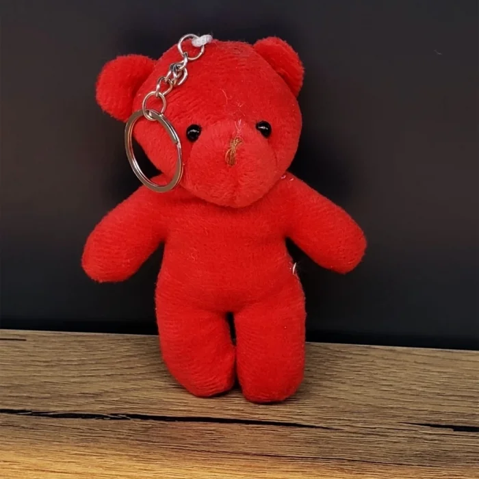 BUĞZ Hediyelik Kırmızı Tüllü Kese Ve Sevimli Ayıcık