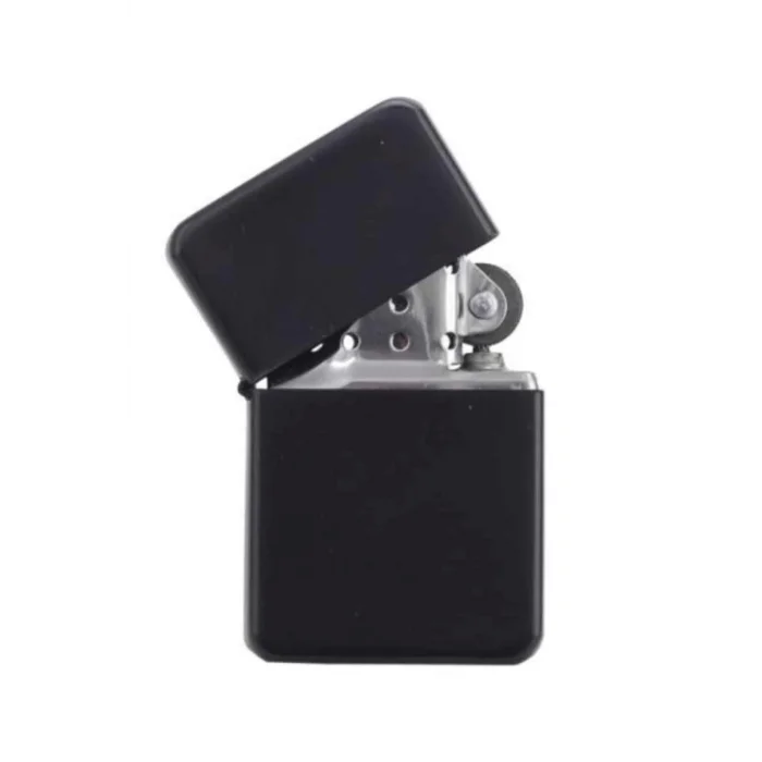  Hediyelik Zarif Zippo Model Siyah Benzinli Çakmak