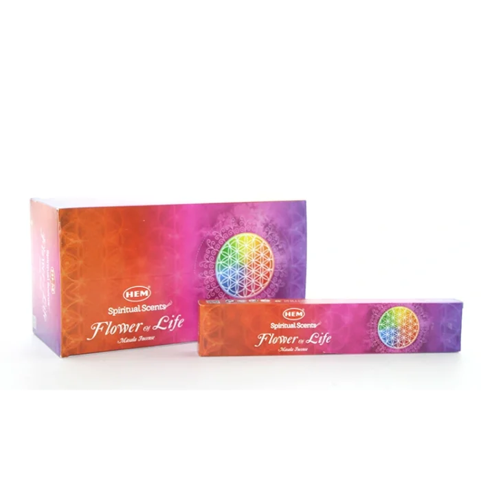 BUĞZ Hem Flower Of Life Masala Aromalı Çubuk Tütsü