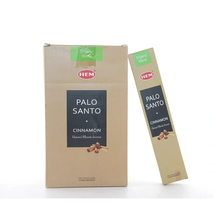 BUĞZ Hem Organic Blend Series Palo Santo Cinnamon Masala Aromalı Çubuk Tütsü