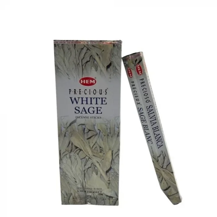  Hem Precious White Sage Aromalı Çubuk Tütsü