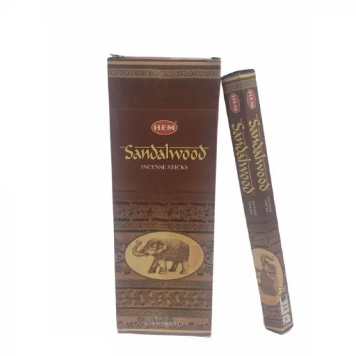  Hem Sandalwood Aromalı Çubuk Tütsü